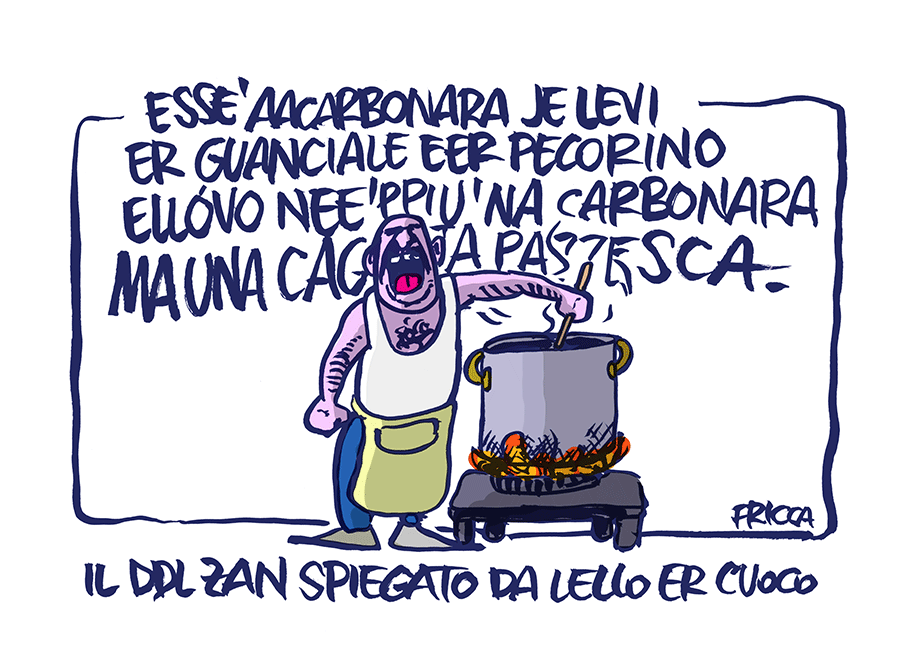 Il ddl Zan spiegato da Lello er cuoco